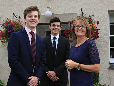 students with house parent