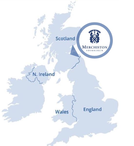 Merchiston-Castle-School-UK-map-location