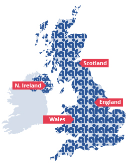 UK-Map