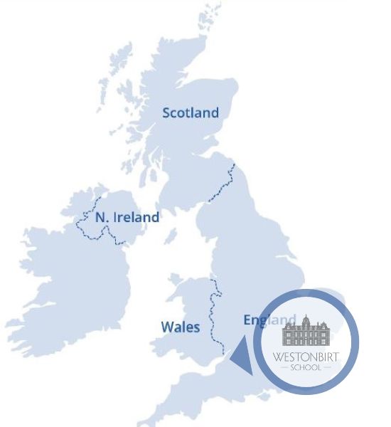 Westonbirt-boarding-school-uk-map-location