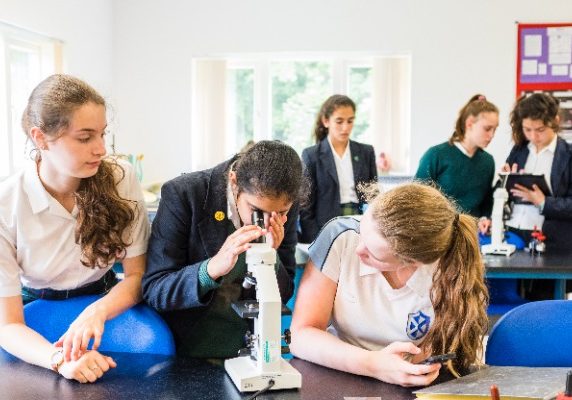 Science class UK boarding school