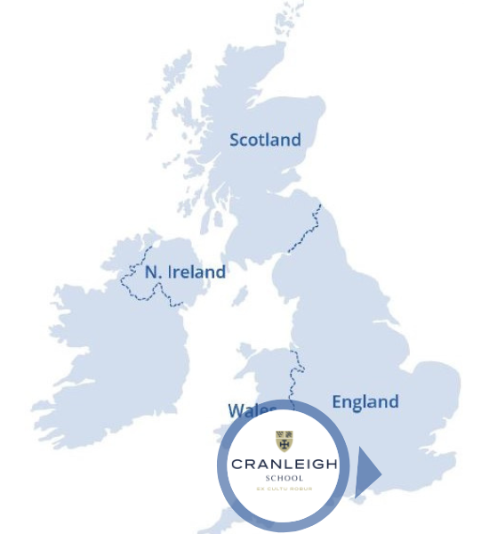 cranleigh-boarding-school-UK-map-location