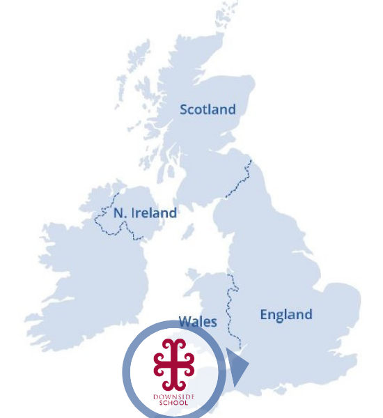 downside-school-UK-boarding-school-map-location