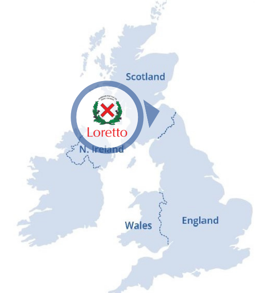 loretto-UK-boarding-school-map-location