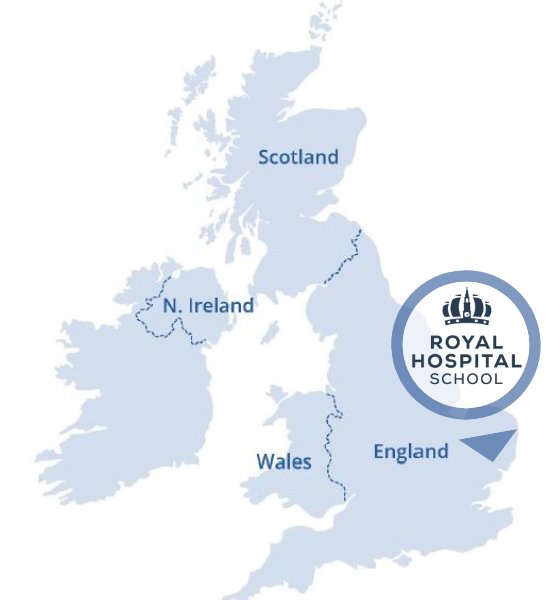royal-hospital-school-boarding-school-uk-map-location