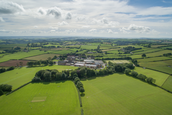 uk-boarding-school-west-buckland-aerial